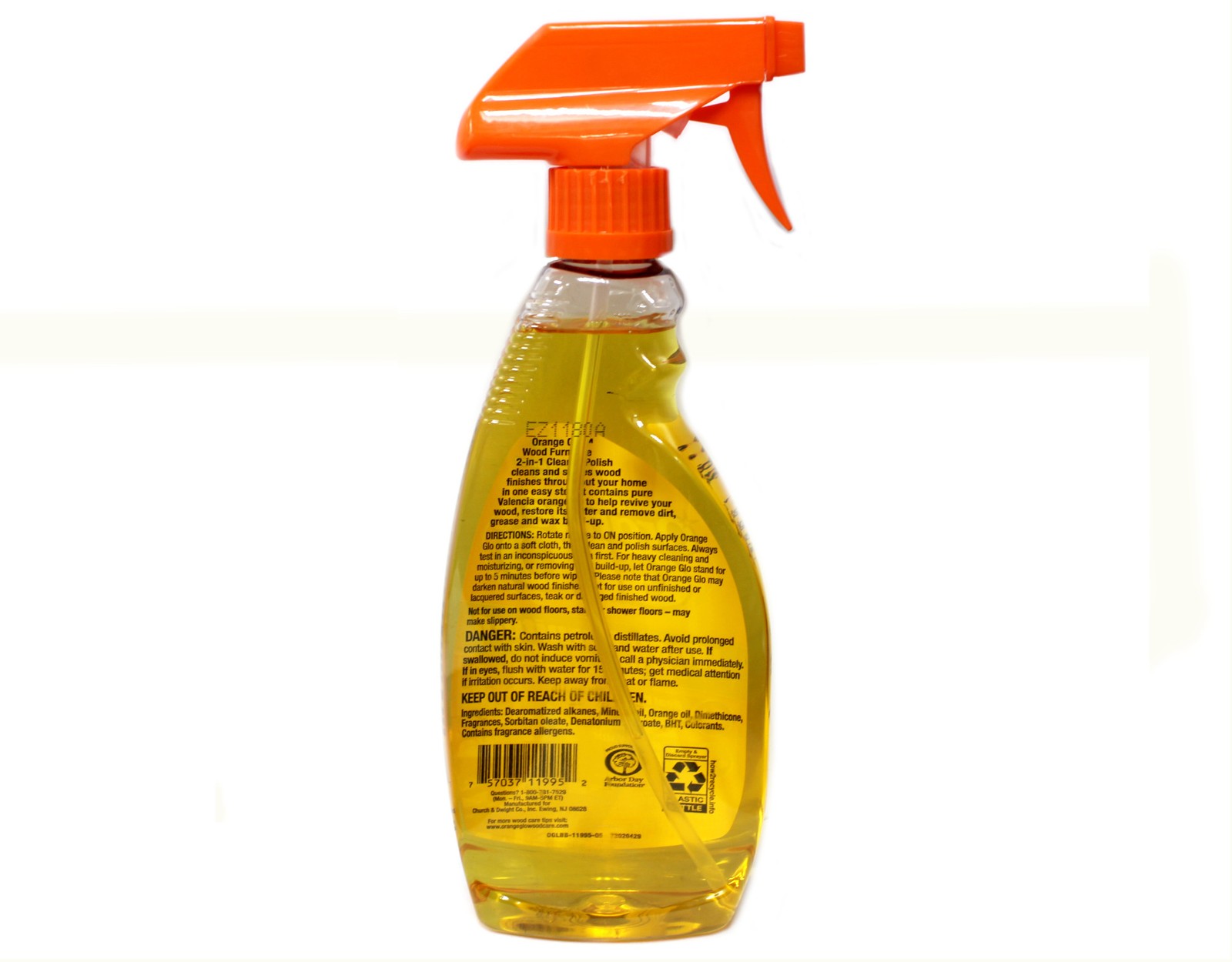Orange Glo Wood Furniture 2-in-1 Clean & Polish, 16 oz. – Pack of 5