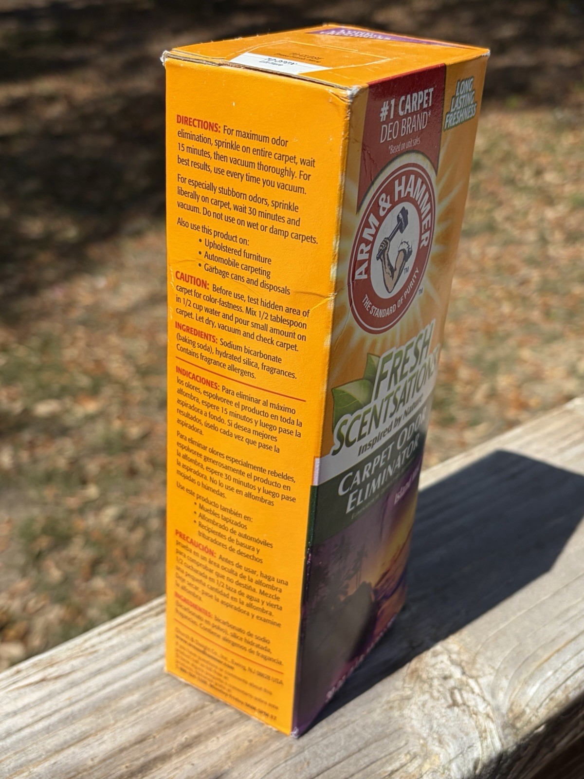 Arm & Hammer Fresh Scentsations Carpet Odor Eliminator ISLAND MIST SCENT 30 oz