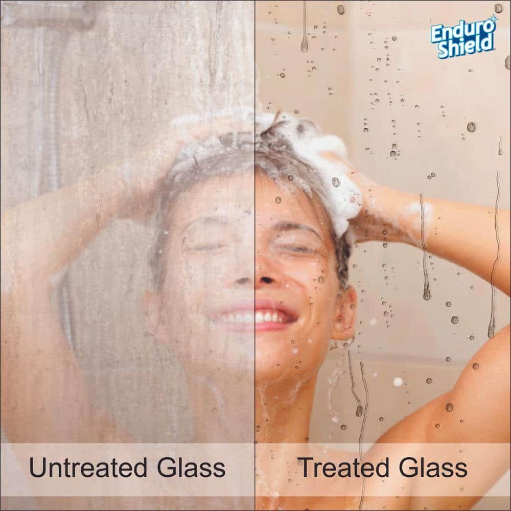 Enduroshield Glass Showers Treatment Kit 2-Oz Coating 4.2-Oz Cleaner Bathroom