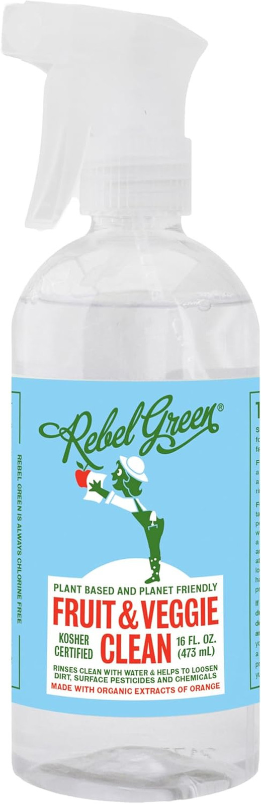 Fruit & Veggie Clean – Plant-Based Produce Cleaner – Natural Fruit and Vegetable