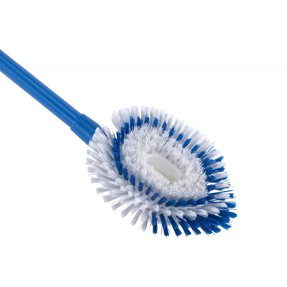 Clorox Tub Tile Scrub Brush Extendable Handle Shower Cleaner Grout Bathroom