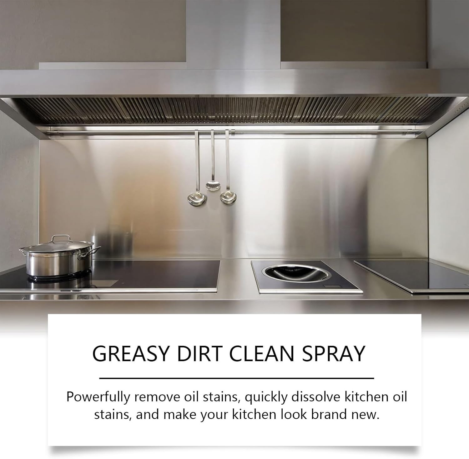Degreaser Cleaner Heavy Duty, Kitchen Cleaner, All Purpose Stain Removal Cleaner