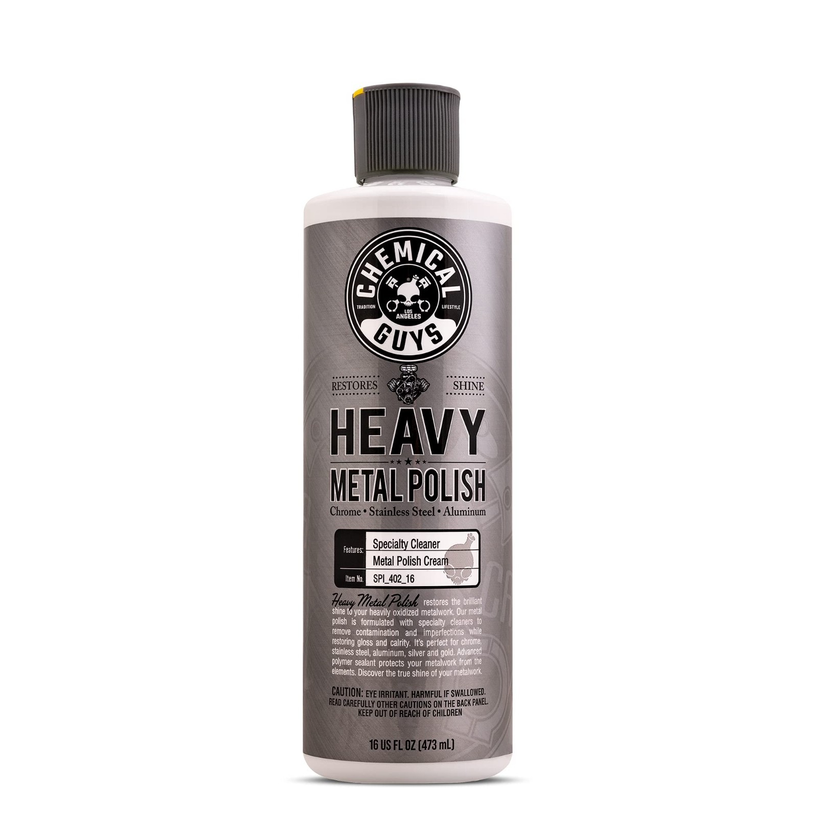 Chemical Guys SPI_402_16 Heavy Metal Polish Restorer and Protectant Safe for …