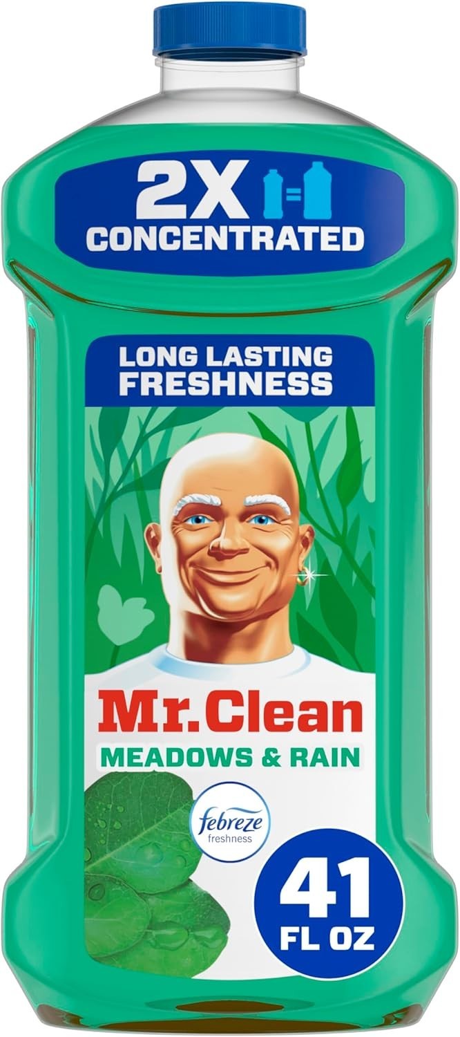 Mr. Clean 2X Concentrated Multi Surface Cleaner Febreze Meadows & Rain 41oz Pack