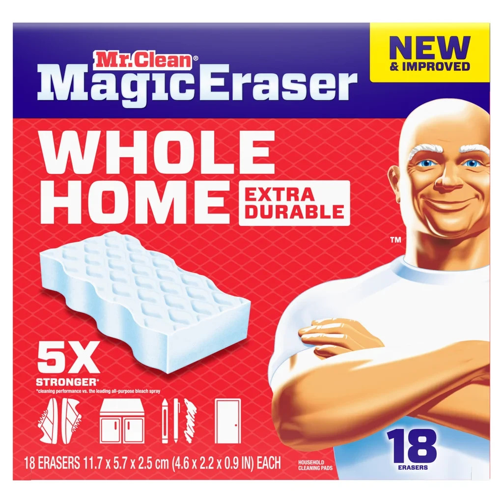 Mr. Clean Whole Home Magic Eraser Extra Durable Pads 18 Count New Free Shipping