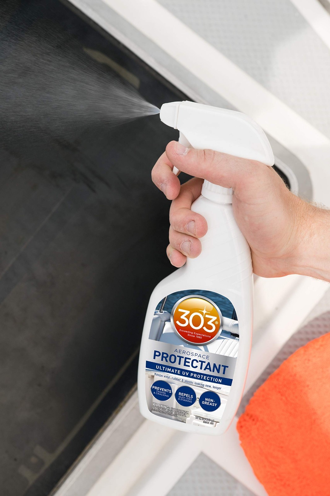 Marine Aerospace Protectant – UV Protection, Dust & Dirt Repellent, 16oz, 6 Pack