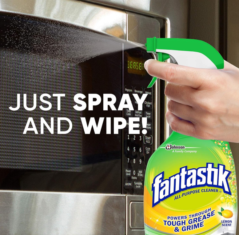 Fantastik All-Purpose Cleaner Trigger, Lemon 32 Fl Oz (Pack of 1), Green