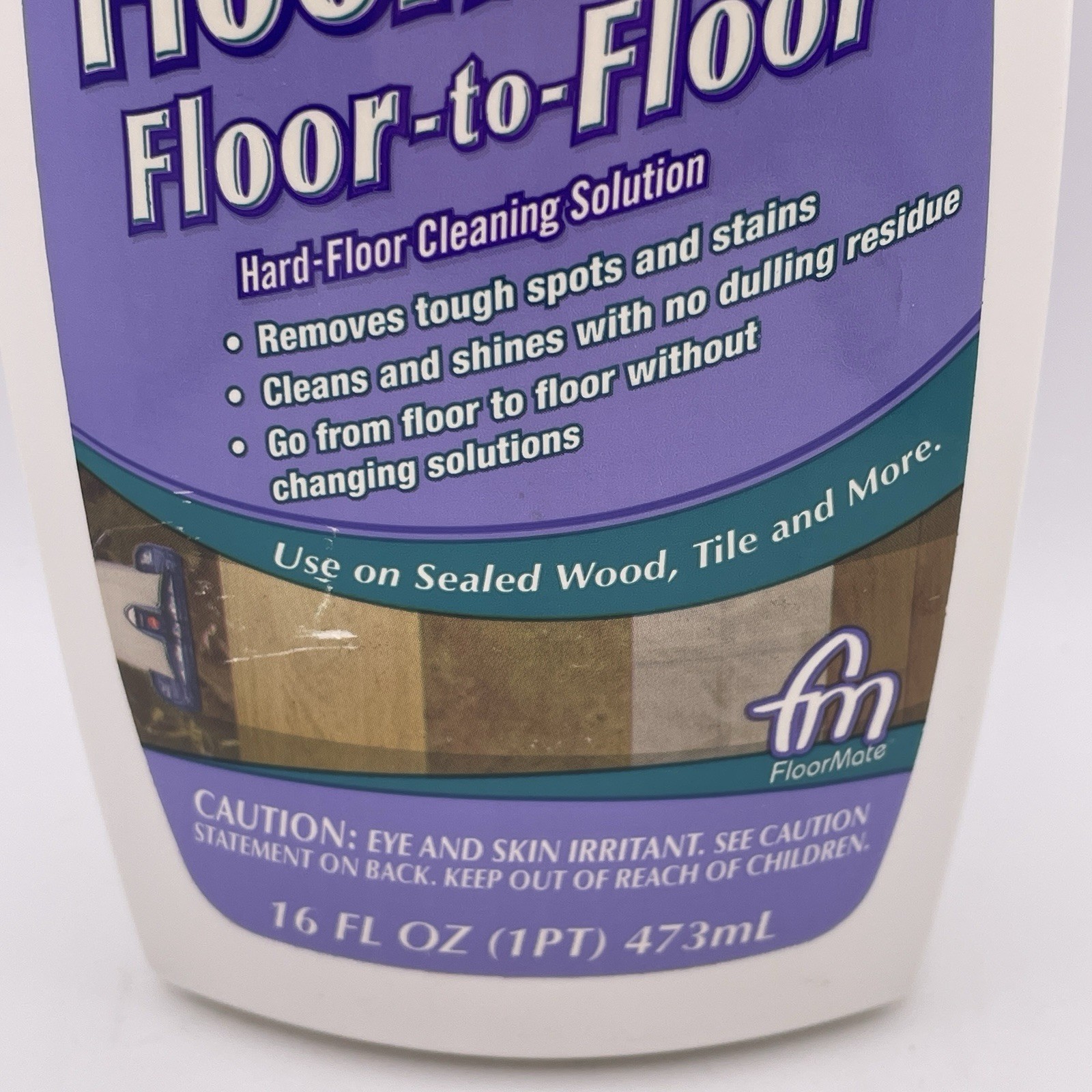 Hoover FloorMate Floor to Floor Hard Floor Cleaning Solution 16 fl oz NEW SEALED