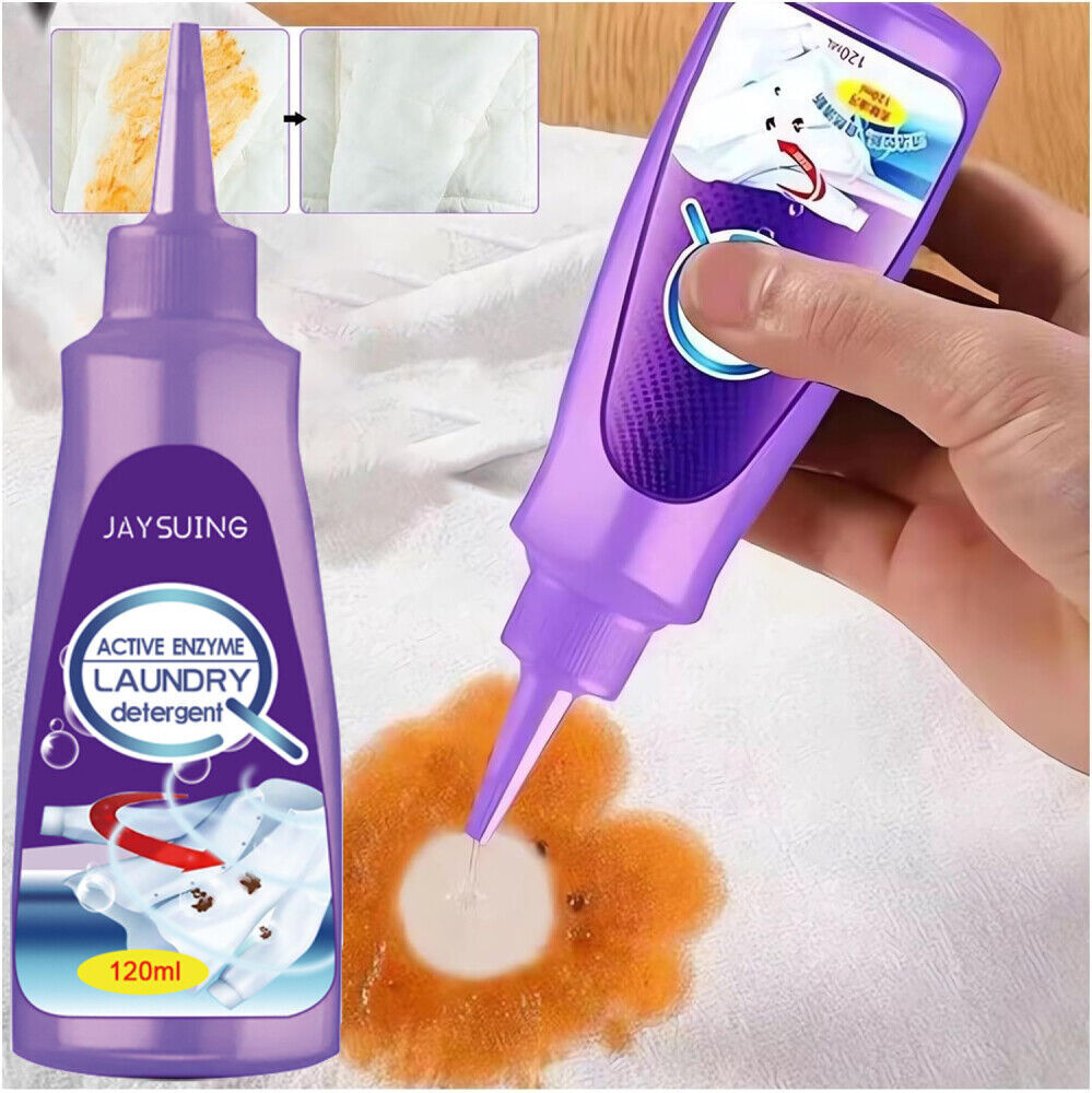 3× Active Enzyme Clothing Stain Removal Agent Active Enzymatic Laundry Cleaning~
