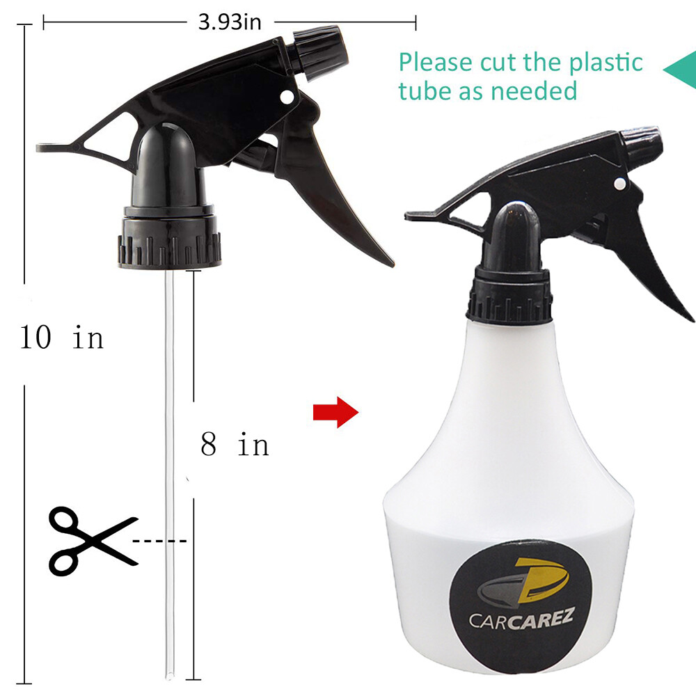 6 PCS Heavy Duty Chemical Resistant Trigger Sprayer 28/400 Fits 16 oz bottles