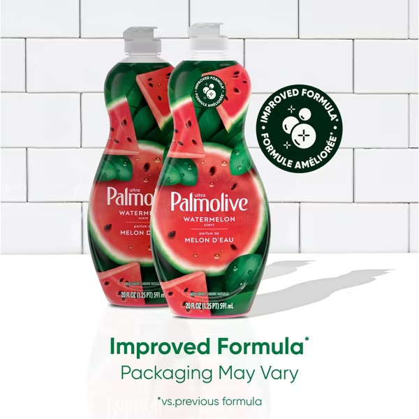 Palmolive Ultra Watermelon Liquid Dish Soap – 20 fl oz