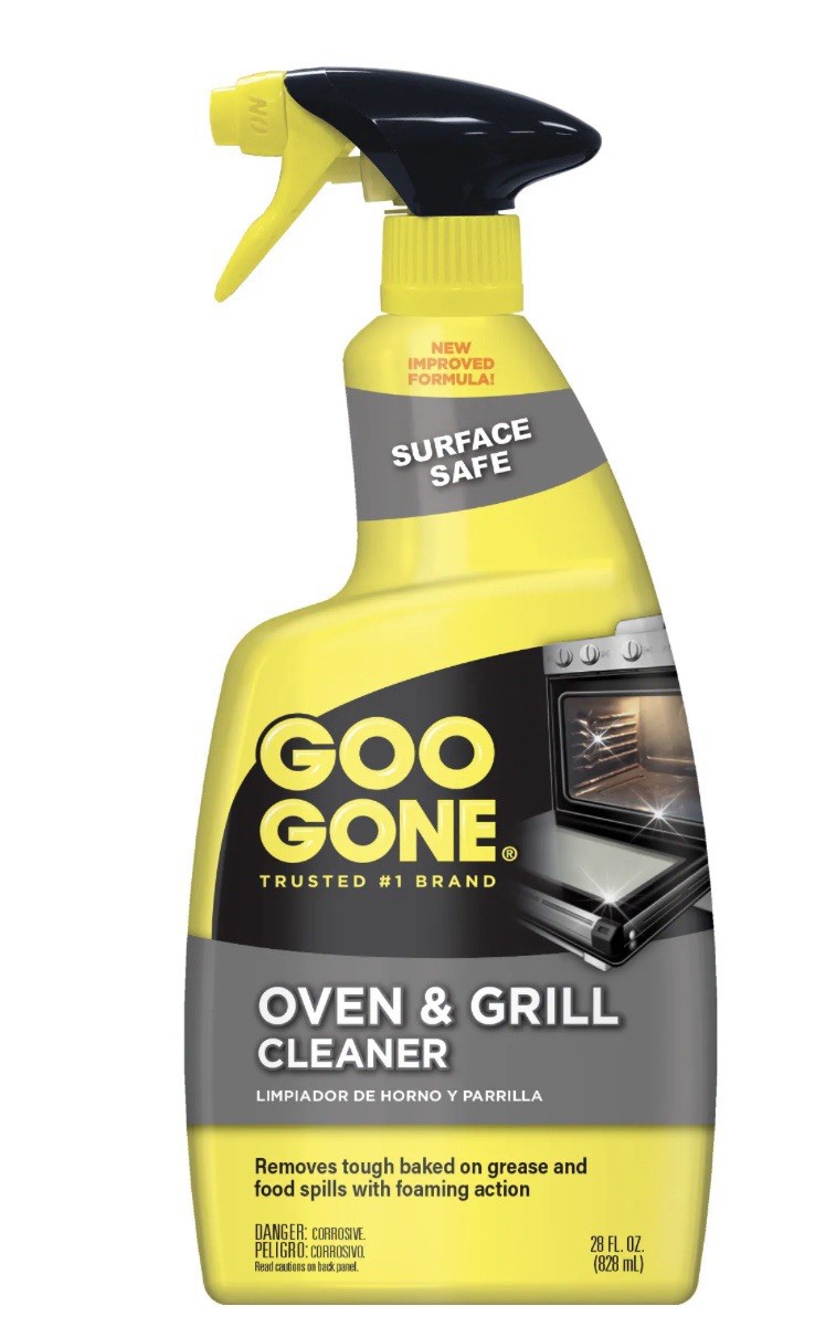 Goo Gone Oven and Grill Cleaner – 28 Ounce – Removes Tough Baked On Grease