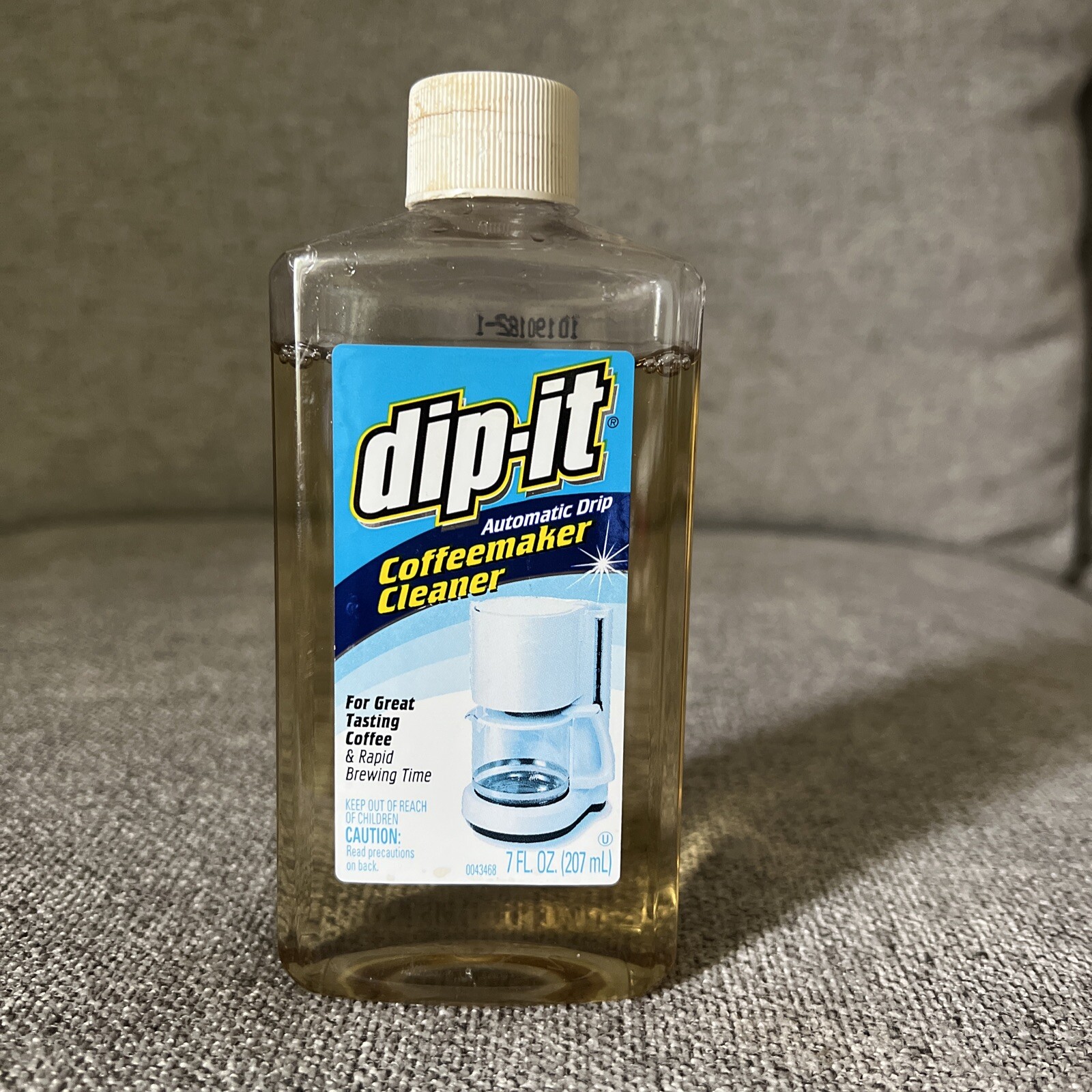Dip It Coffee Pot Destainer 7 fl oz Cookware Coffeemaker Cleaner Vintage Descale