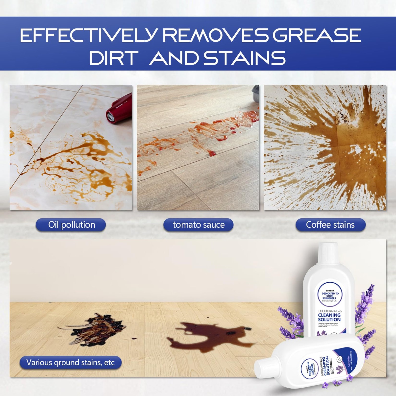 Floor Cleaning Solution with Tineco Floor & iFloor Series, 2-Pack 16.9floz La…