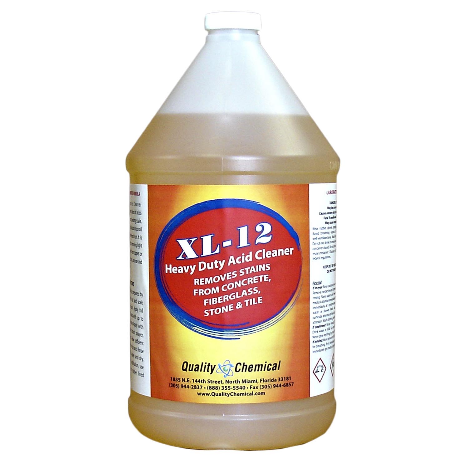XL-12 High Power Acid Cleaner / Removes rust & oxidation / 1 Gallon (128 oz.)
