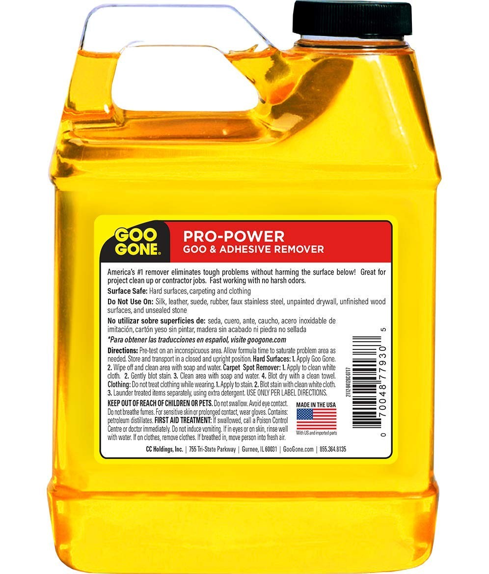 Goo Gone Pro-Power – 32 Ounce & Sticker Lifter – 32 Fl Oz (Pack of 1)
