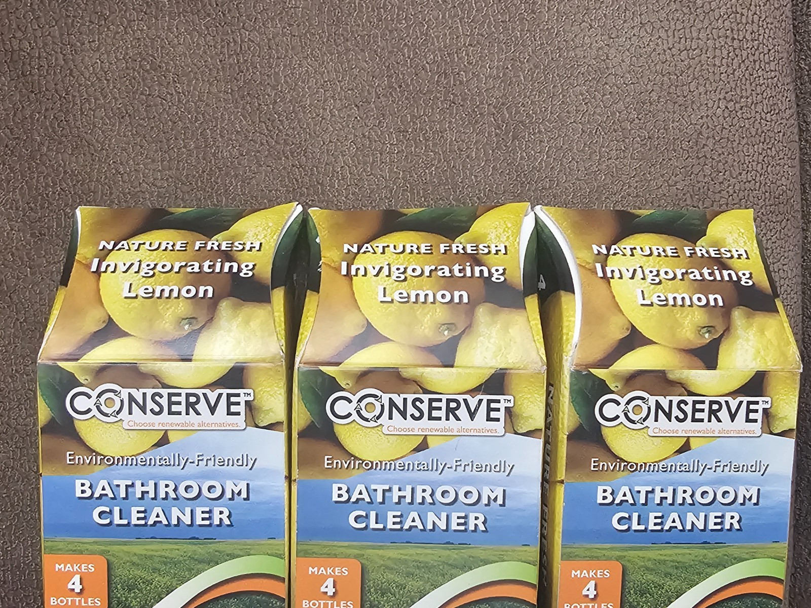 Conserve Bathroom Cleaner Lemon Scented ( 4 x 3 )