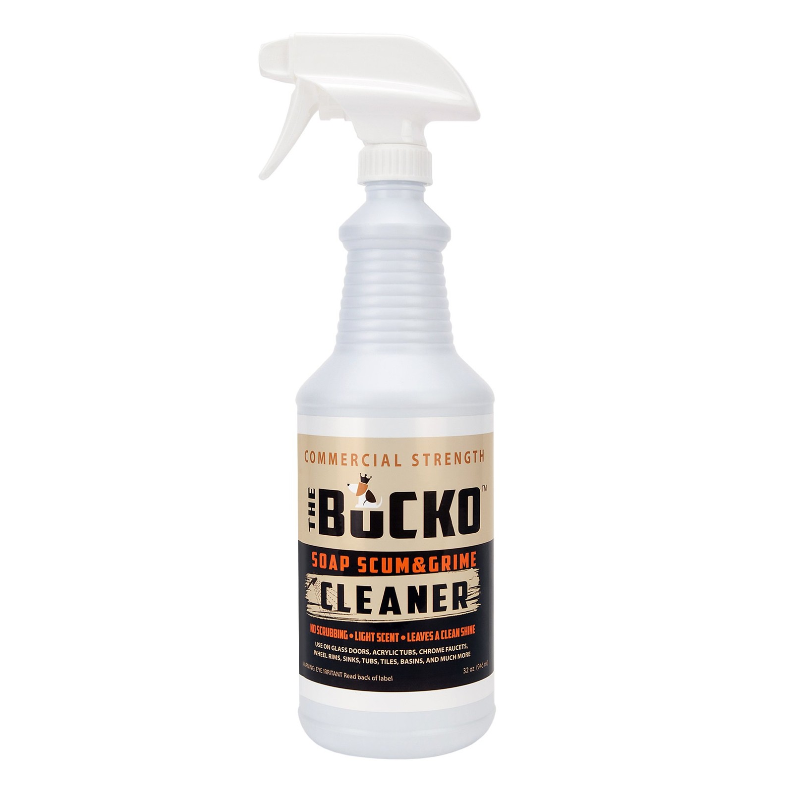 The Bucko Soap Scum Remover and Grime Cleaner, 32 Fl Oz (Pack of 1)