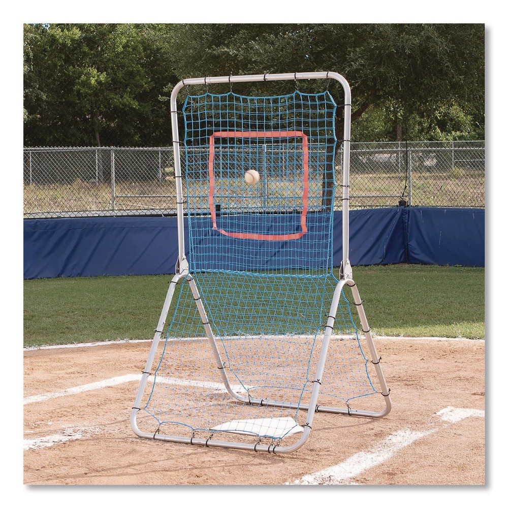Champion Sports BN4272 72″ x 42″ 1.25″ dia Multi-Sport Pitch Back Screen New
