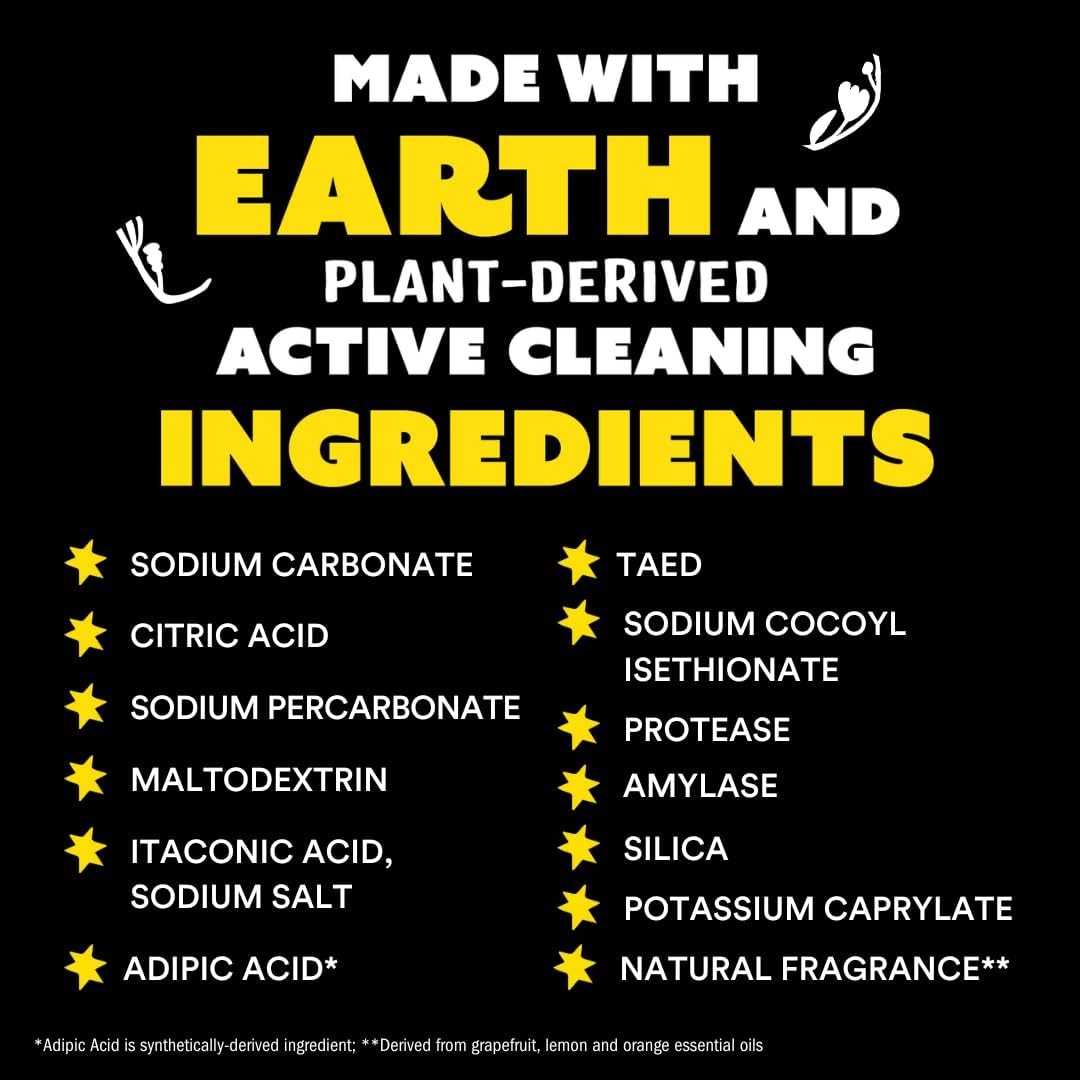 Washing Machine Cleaner | Removes Odors & Grime from Front & Top Loader Machi…