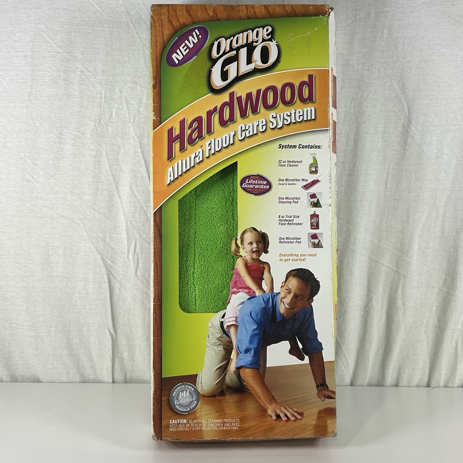 Orange Glo Hardwood Allura Floor Care System 2004 New