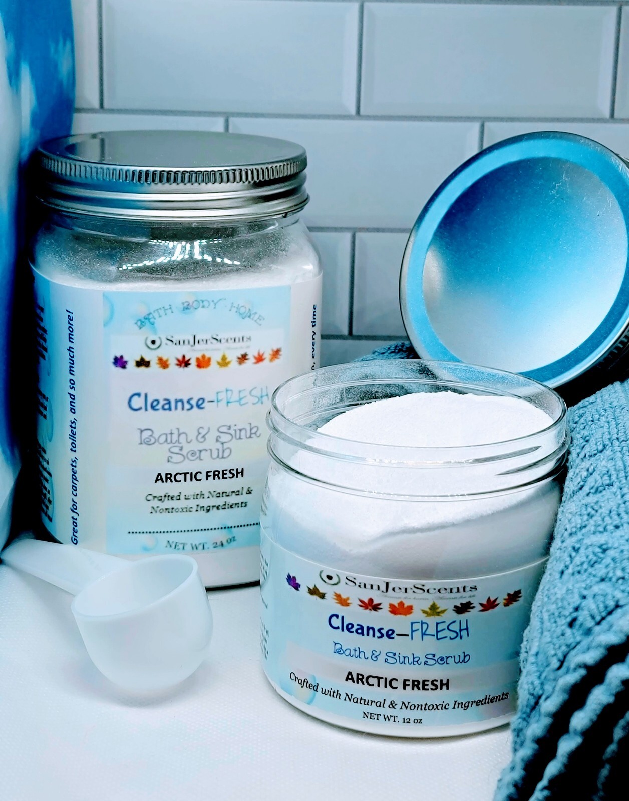 Sink & Tub Scrub Natural Environmentally Safe Cleanser