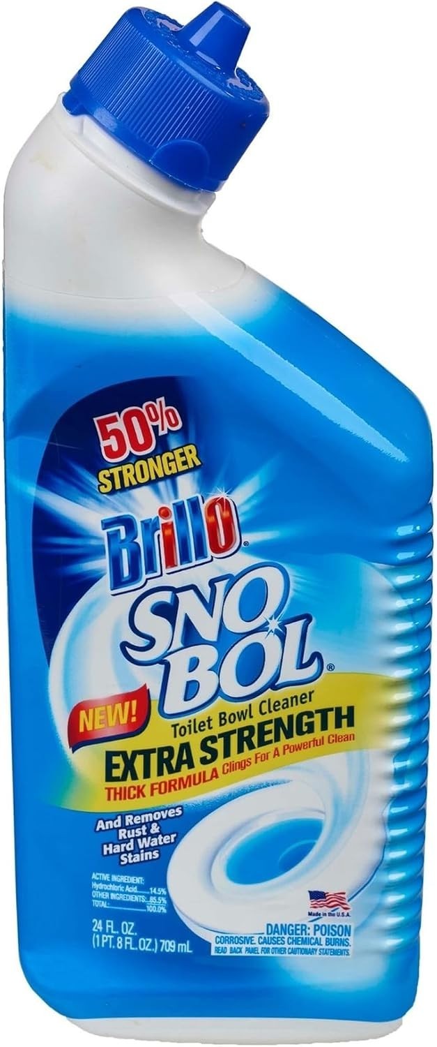 Extra Strength Toilet Bowl Cleaner 24 fl oz Removes Stains & Lime Scale