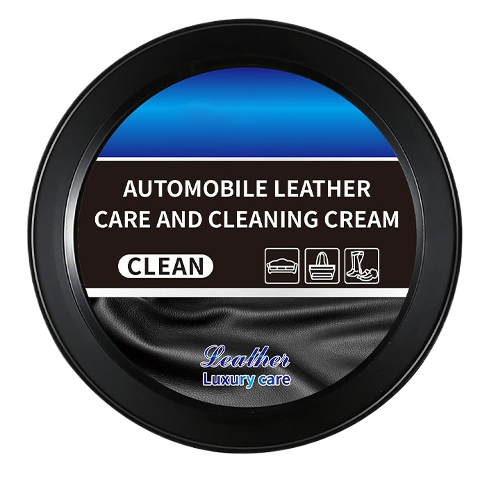 120g Car Leather Color Restorer Cream Cleaning Paste For Car Seats Leather Care