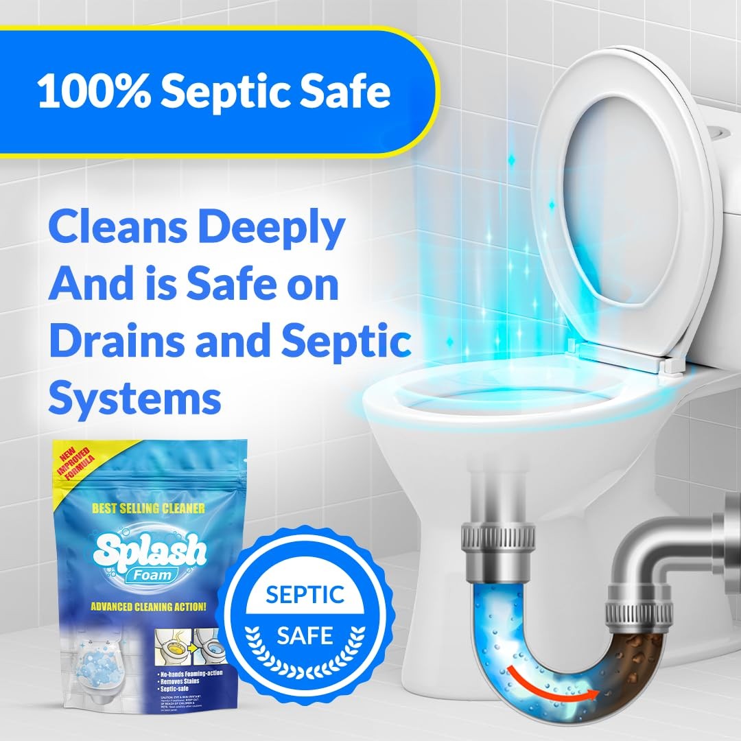 Toilet Cleaner – Self Activating Cleaning Powder for Toilet Bowl Cleaning