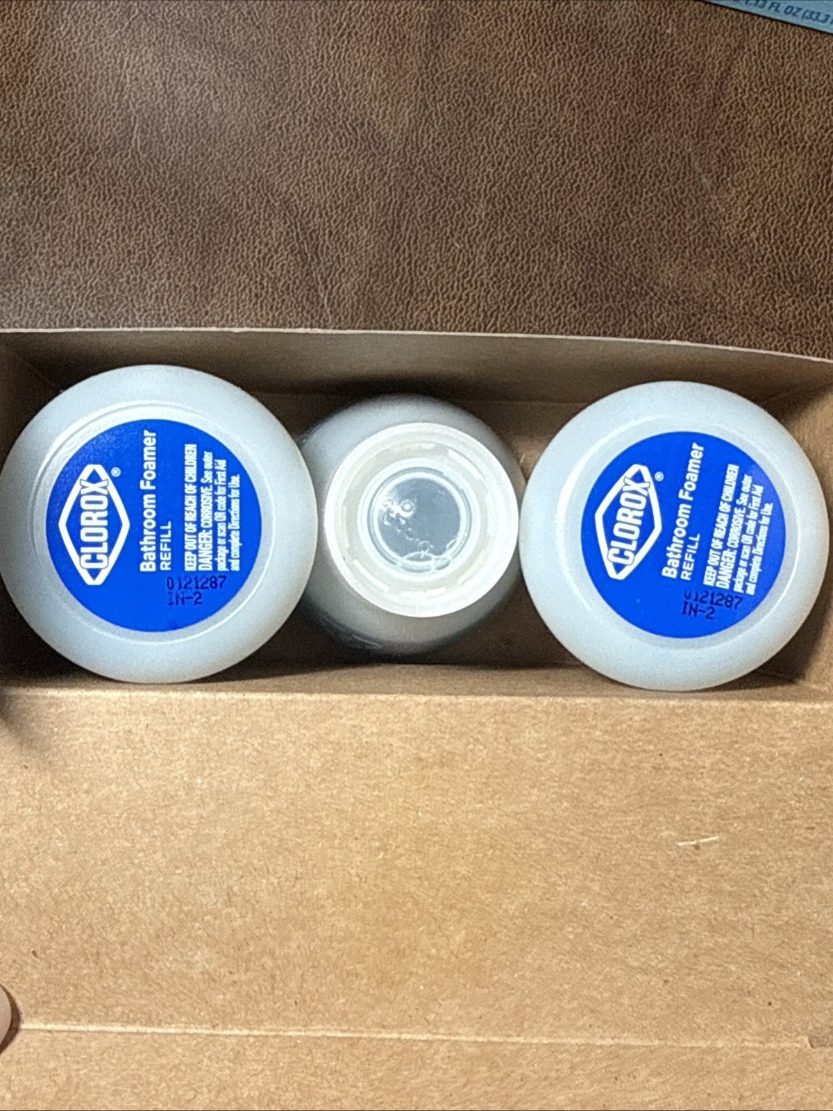 Clorox Bathroom Foamer Refills RAIN CLEAN Lot of 15 (5 x 3 per box) NEW