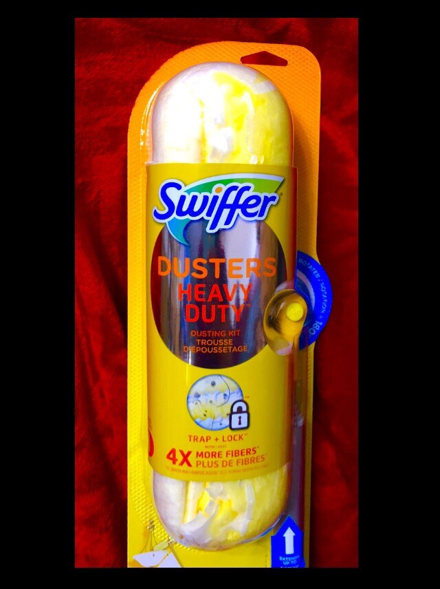 Swiffer Dusters 6’ ft Extender Handle Kit w/ 4 Refills: DOUBLE Ended,ceiling,fan