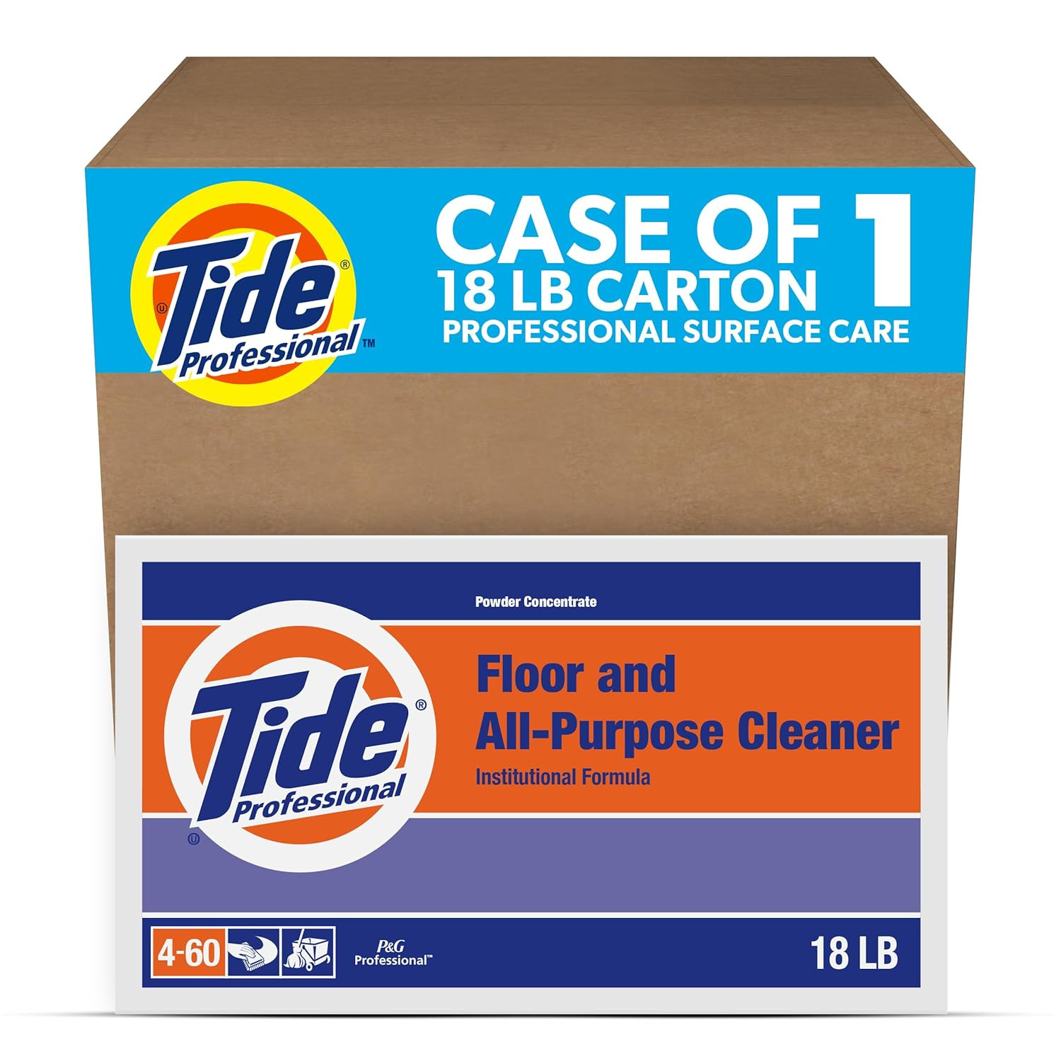 Tide Professional Floor and All-Purpose Cleaner, 18 Lb Box