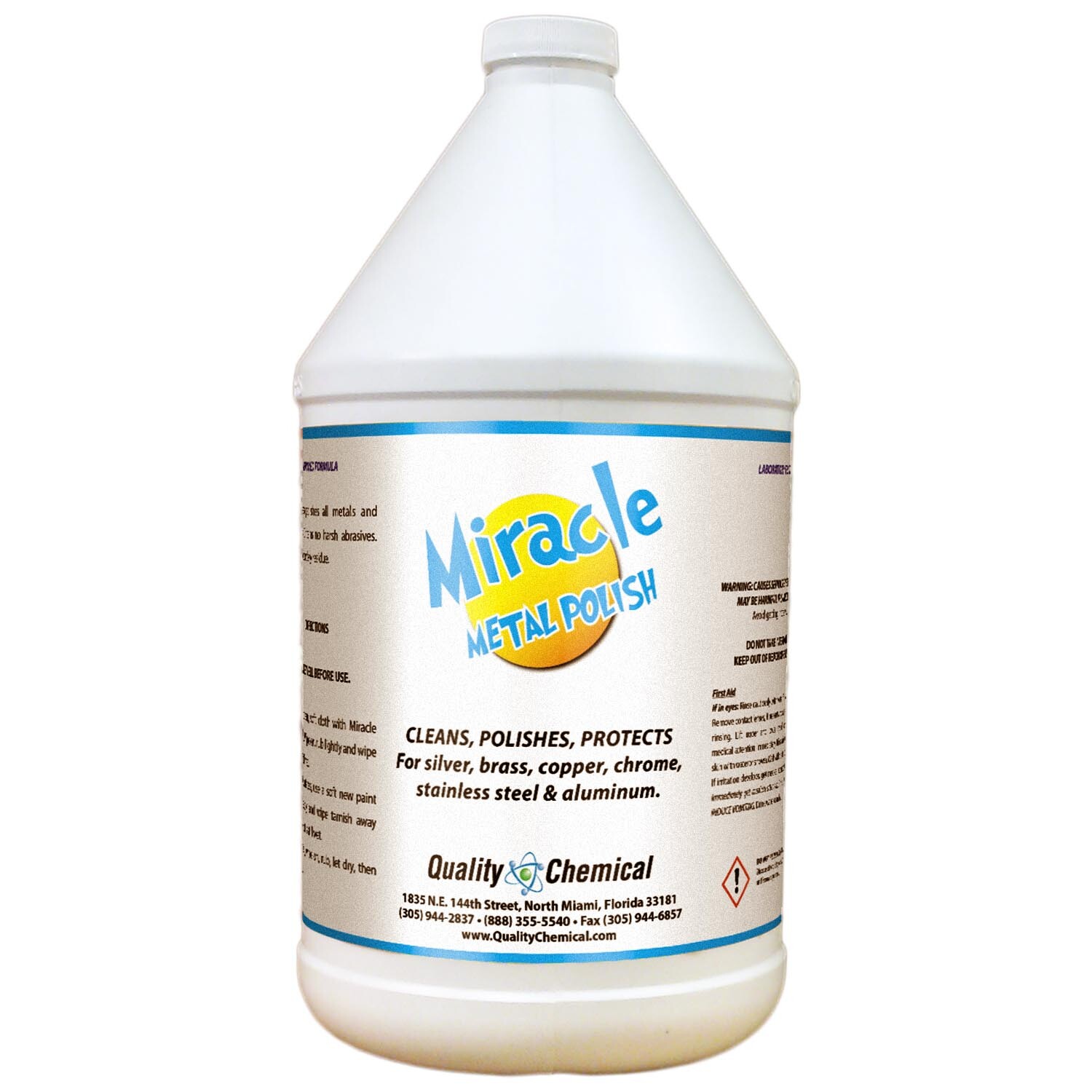 Miracle Metal Cleaner & Polish – 1 gallon (128 oz.)