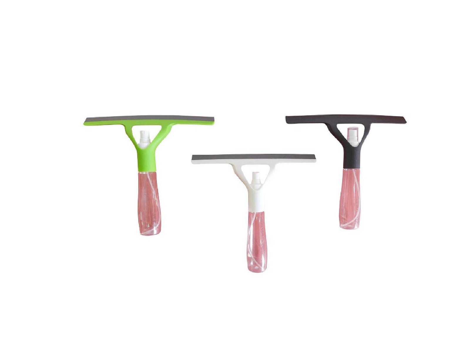 3 Piece Set Squeegee with Built In 4 Ounce Spray Bottle Household Multi Purpose