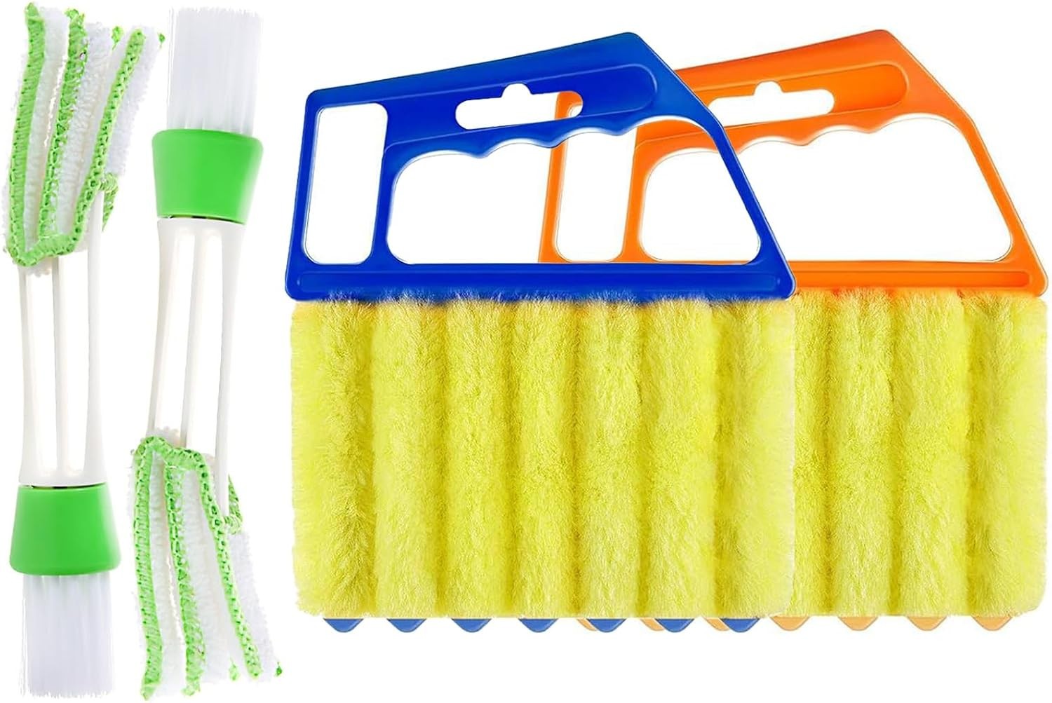 4Pcs Mini Handheld Venetian Blind Cleaner Set for Dusting Windows