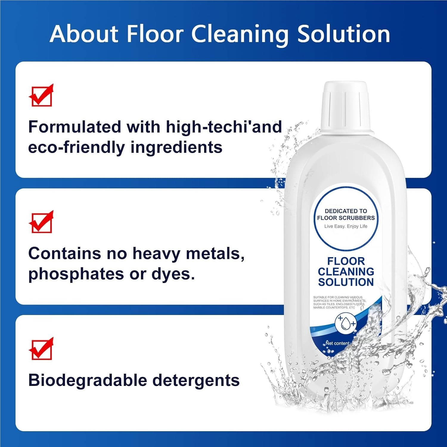Floor Cleaning Solution Compatible With Tineco, Deep Cleans for Multiple Hard…