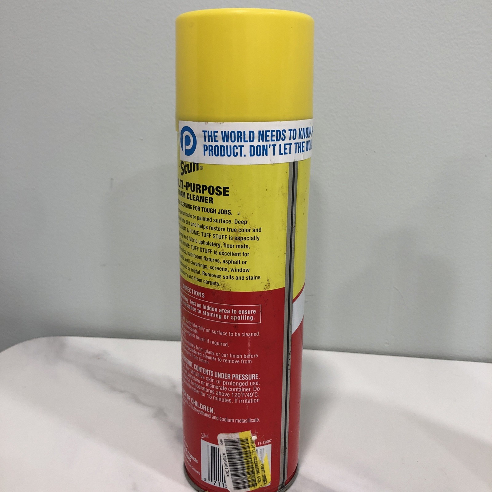 Tuff Stuff Multi Purpose Foam Cleaner for Deep Cleaning of Car Interior 22 oz.