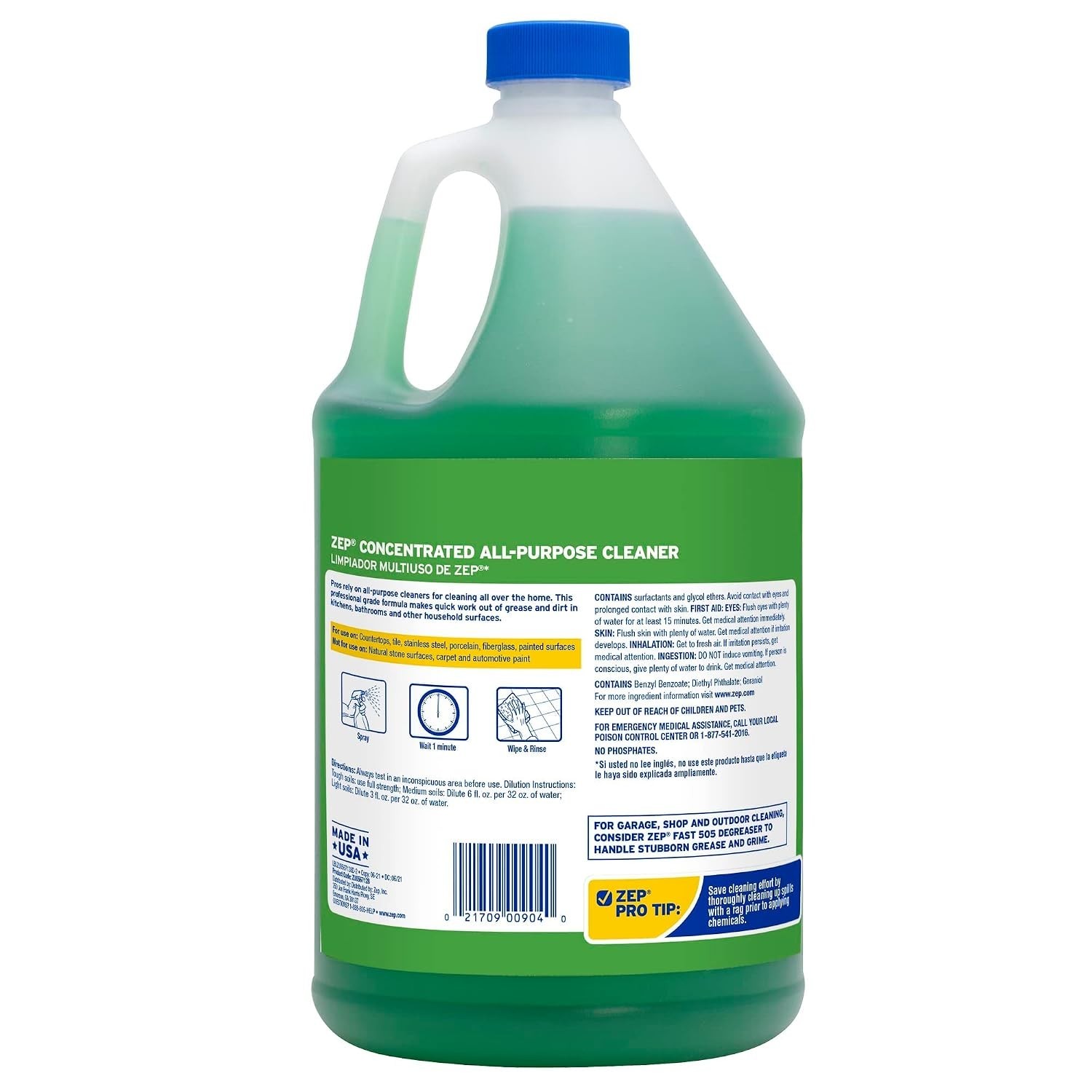 All-Purpose Cleaner and Degreaser – 1 Gallon (1 Unit) ZU0567128 – Heavy Duty Ind