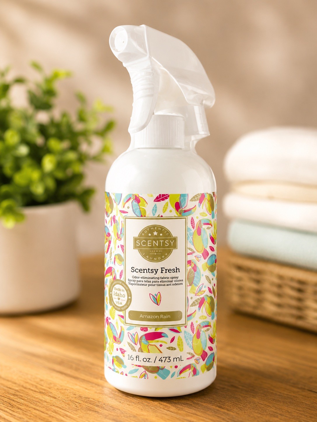 Scentsy Fresh Laundry Fabric Sprays Amazon Rain ~ Sealed