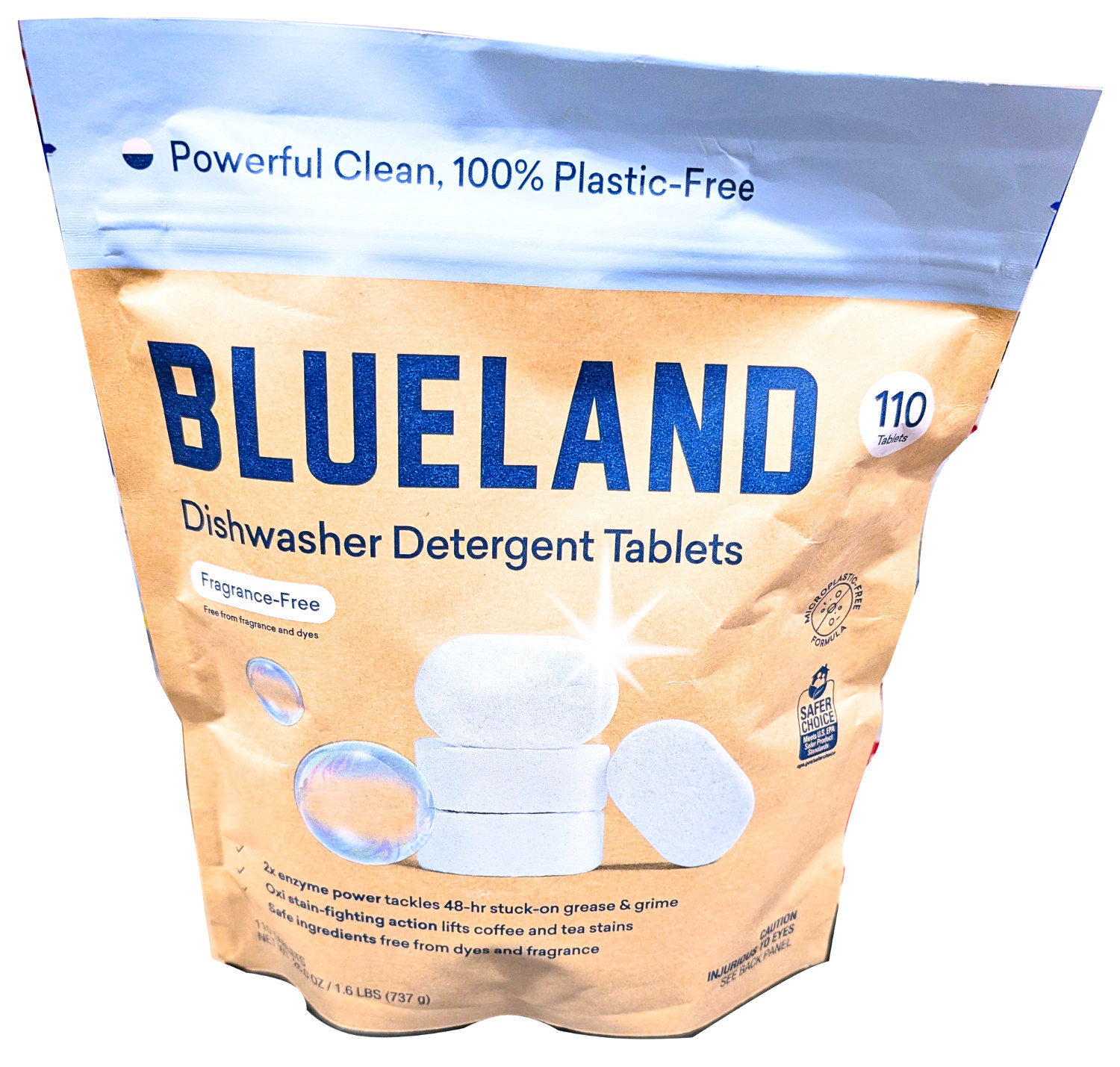Blueland Dishwasher Detergent Tablets 110 Count