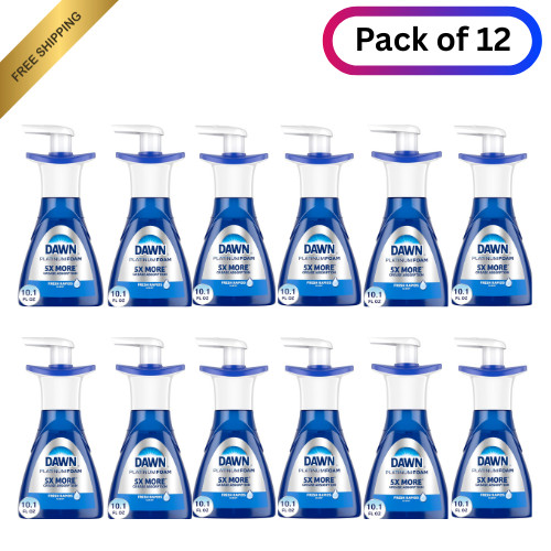 Dawn Ultra Platinum Foam Dishwashing Foam, Fresh Rapids Scent, 10.1 fl oz