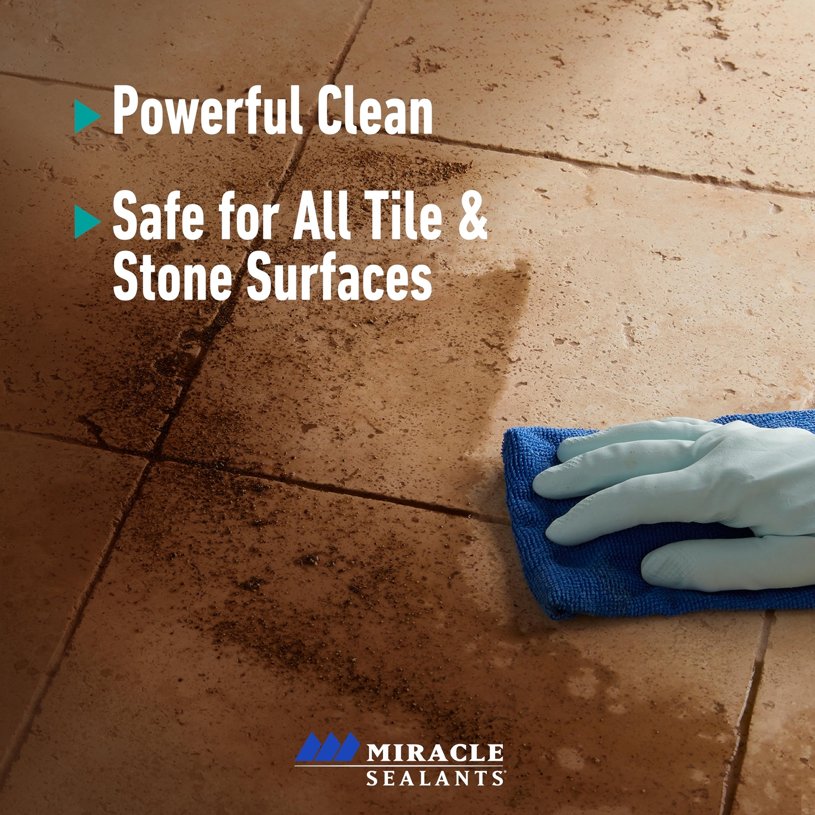 Miracle Sealants Tile Stone Cleaner 31.98 Fl Oz Safe for Food Areas pH Neutral