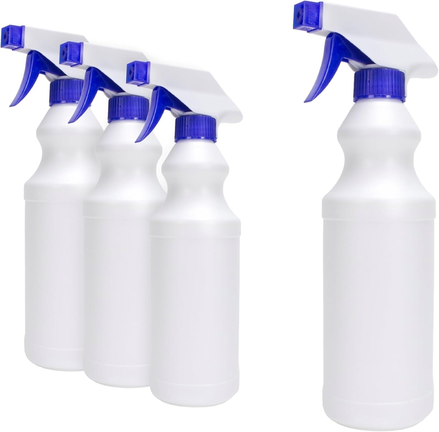Spray Bottles (4 Pack, 16 Oz), Refillable Heavy Duty Spraying Bottle