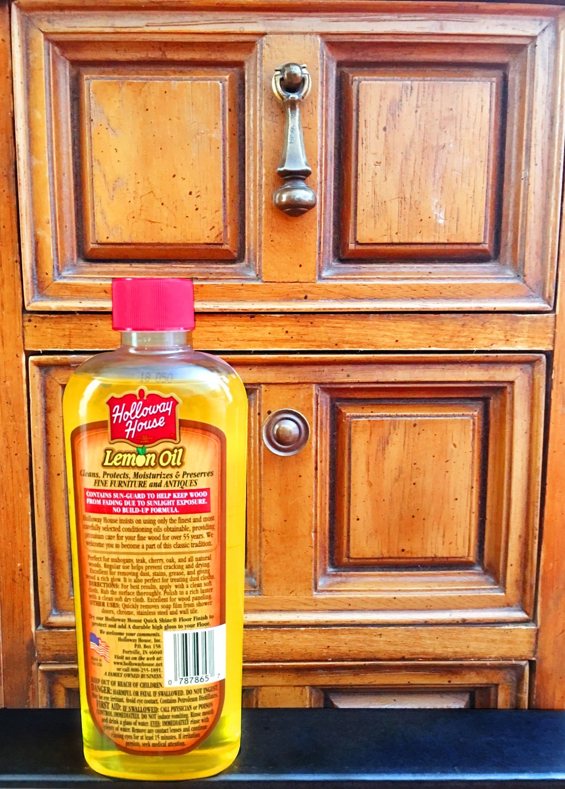 Holloway House Aceite de Limón Revitalizante para Muebles de Madera Fina 16 oz
