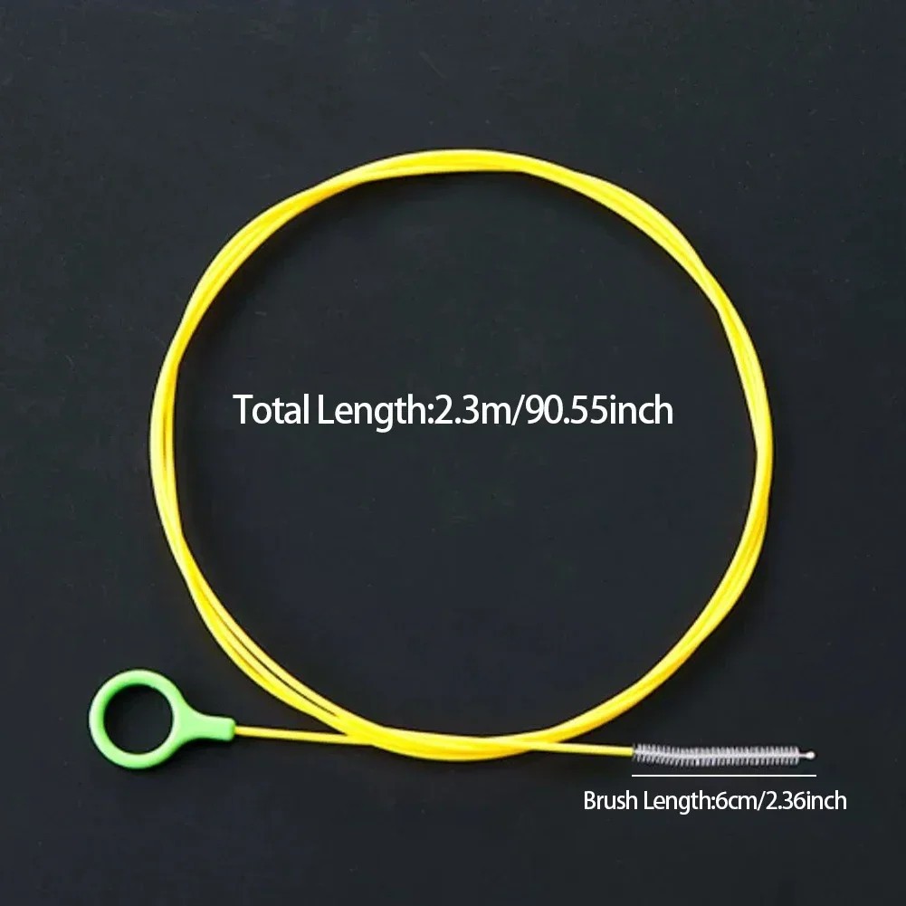 1pc 2m Car Sunroof Drain Hole Unclogger Cleaning Brush Flexible Tool – NEW