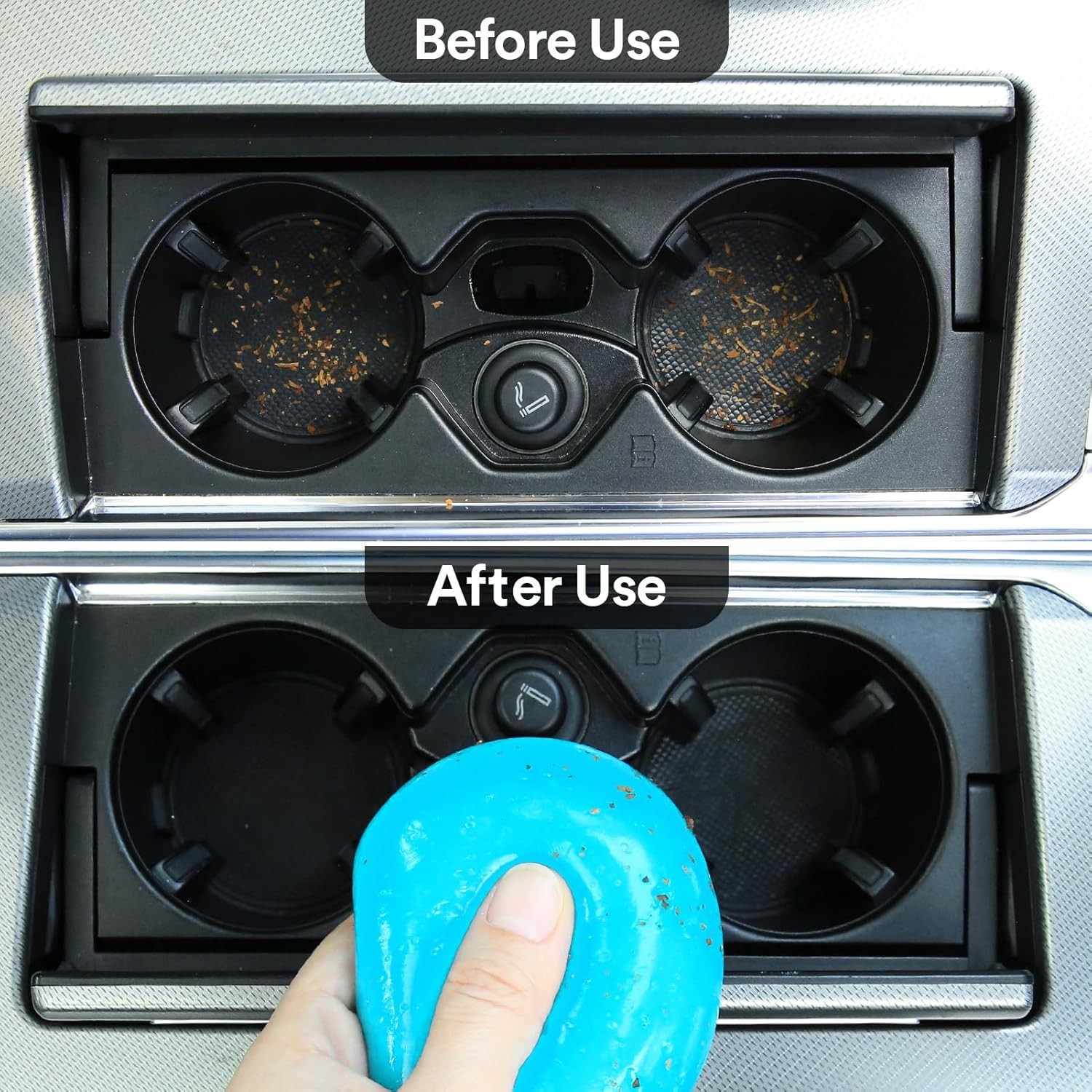 CAR CLEANING DETAILING PUTTY GEL Sticky Dust Remover Universal Interior Cleaner