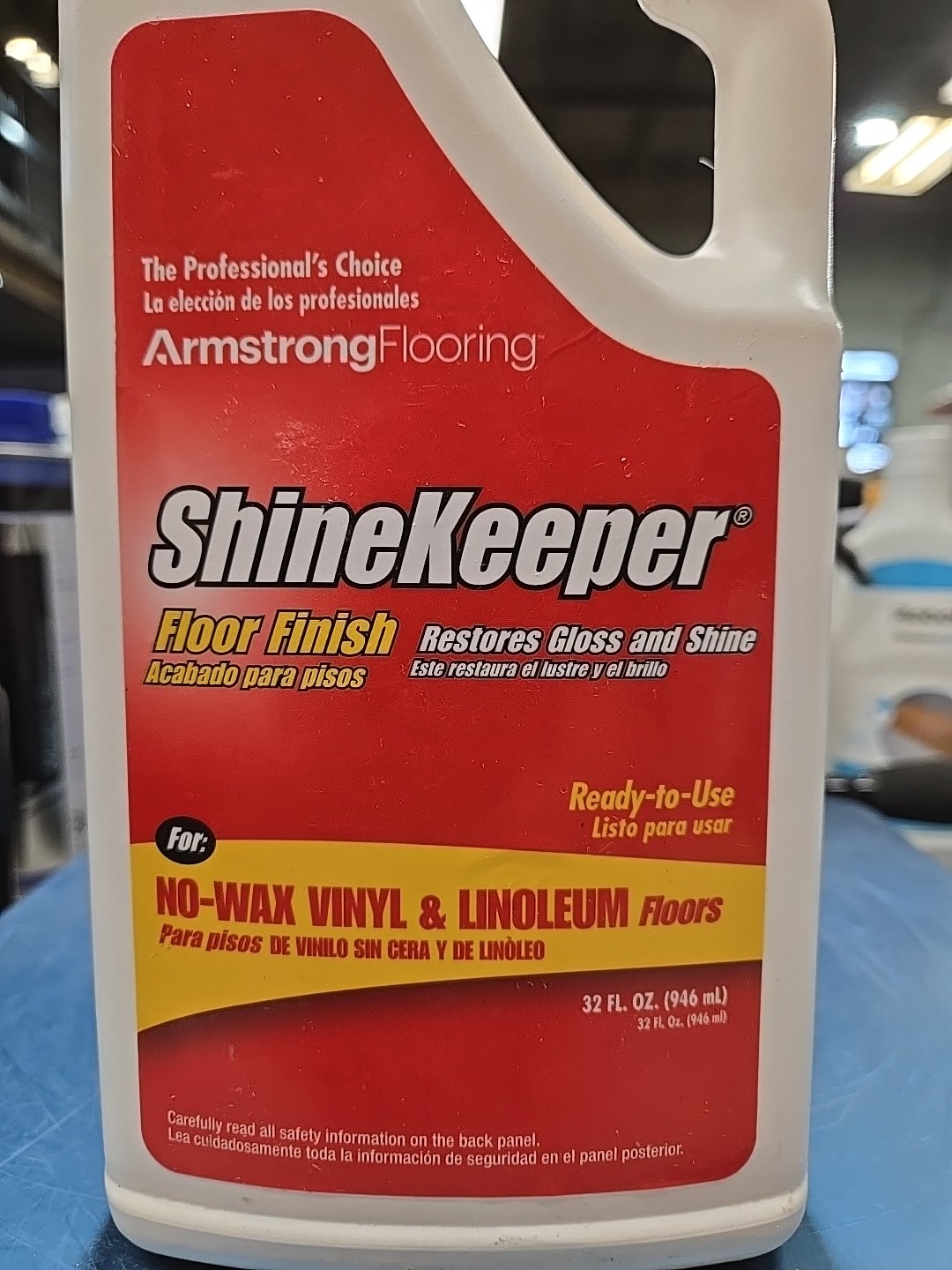 Armstrong Flooring ShineKeeper Resilient Floor Finish- 32 Fl Oz