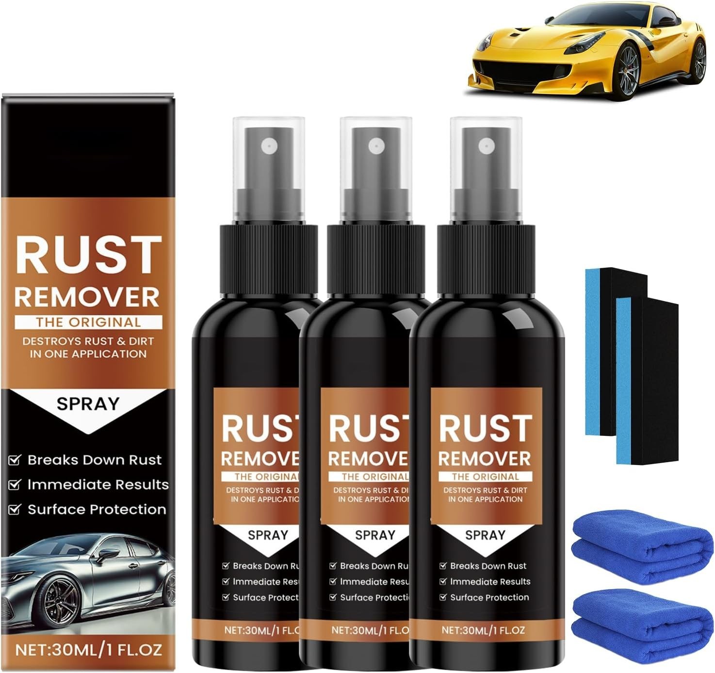 Nexa Rust Remover Spray, 2025 Upgrade Rust Remover for Metal, Multipurpose Ru…