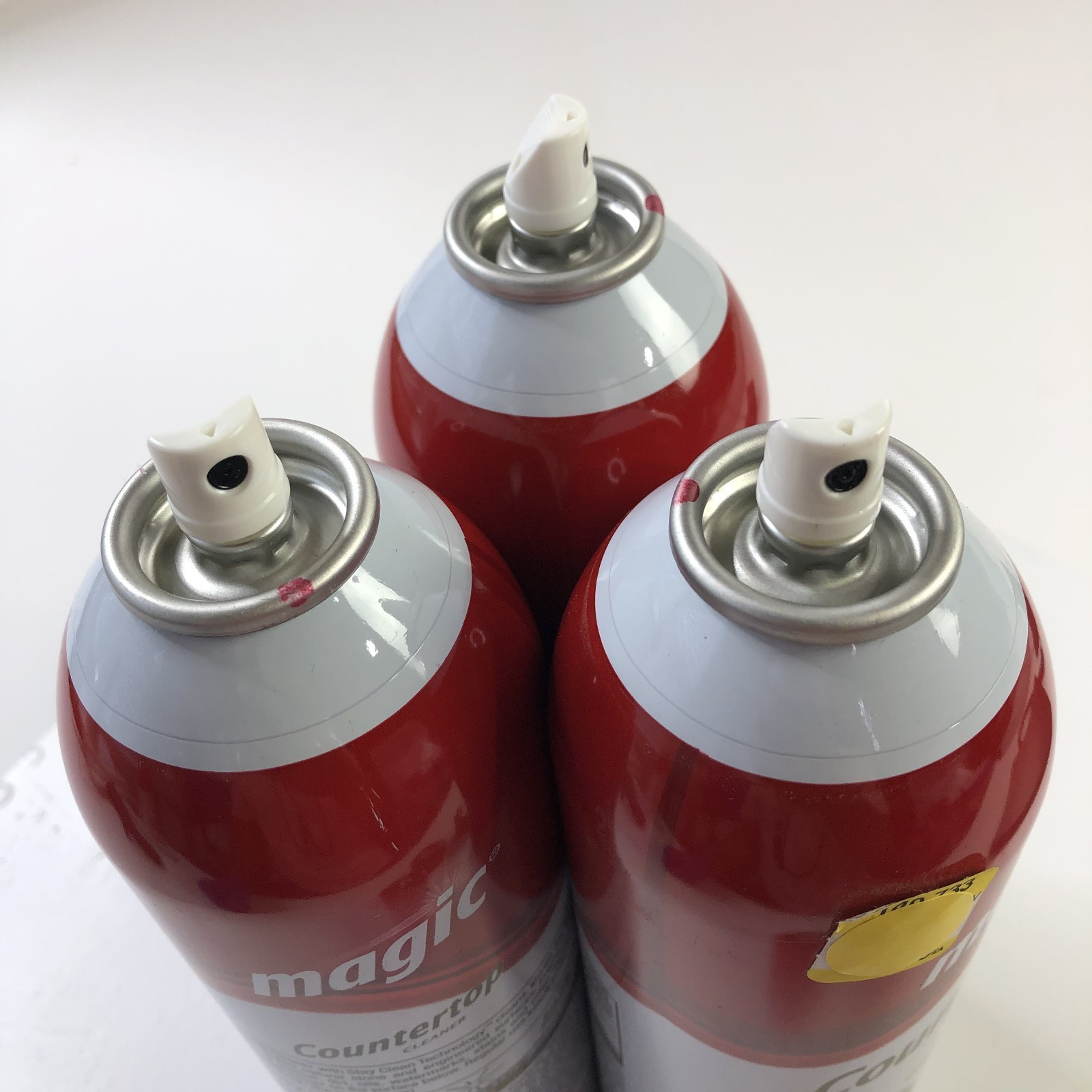 Magic Countertop Cleaner 17 oz Aerosol Spray Can Discontinued Lot of 3 NEW