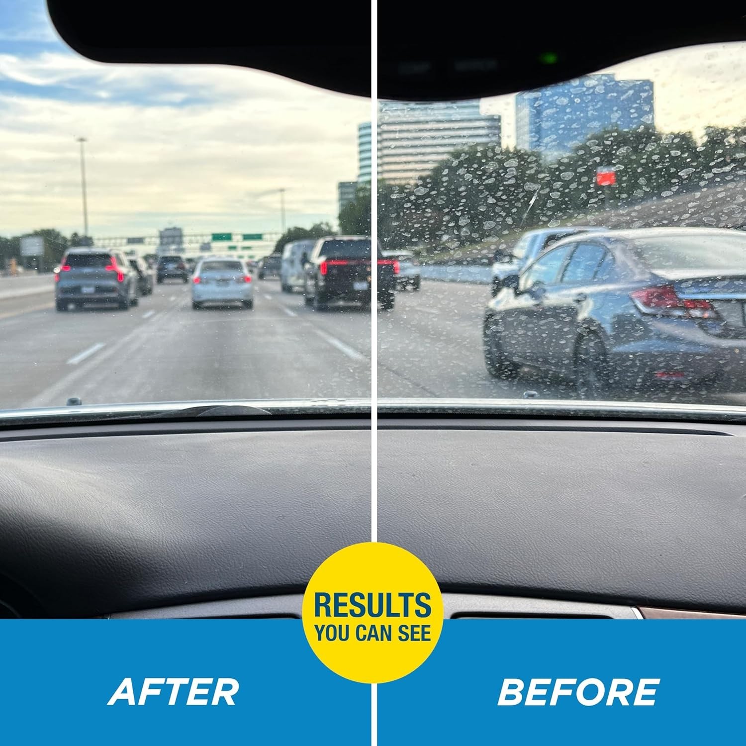 Auto Glass Cleaner 23 oz Spray – Safe for Tinted Windows & Streak-Free Results